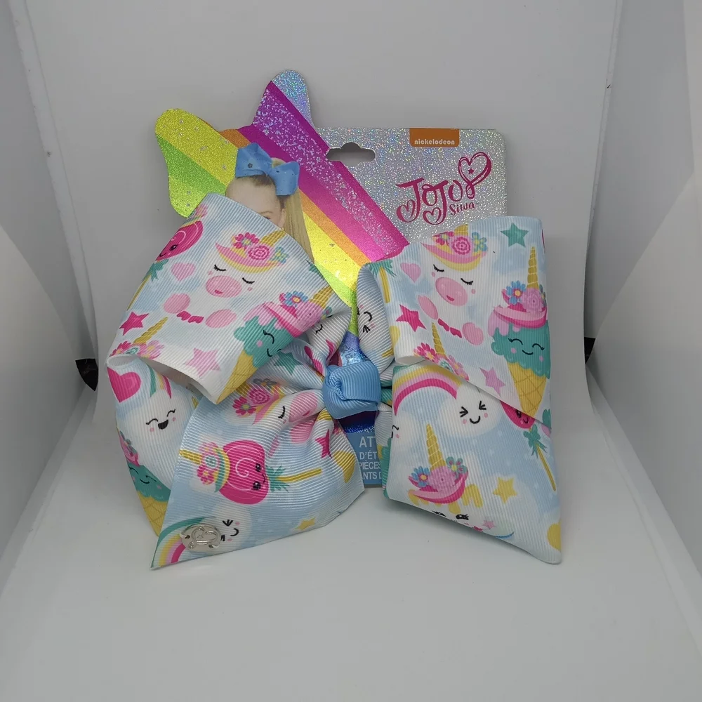 JoJo Siwa Rainbow Unicorn Hair Bow